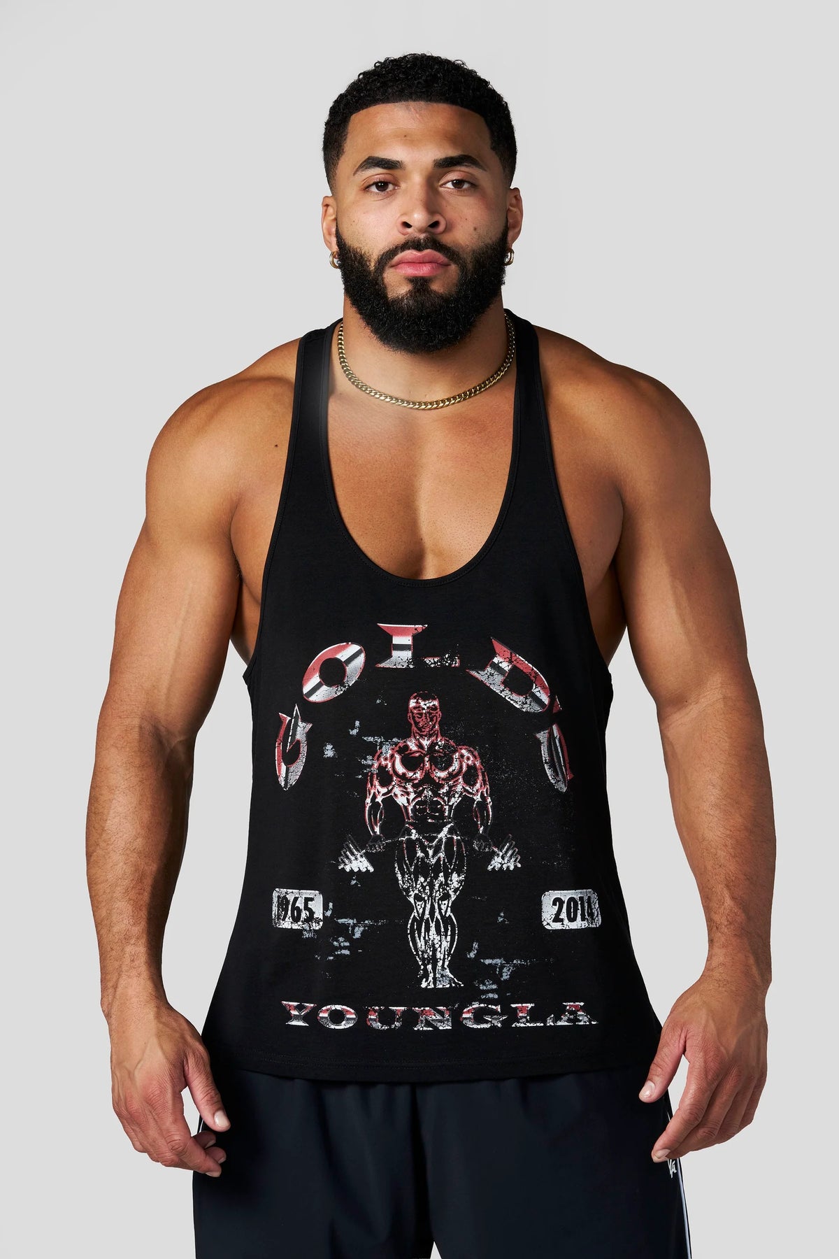 Stringer Gold´s Gym - Negra