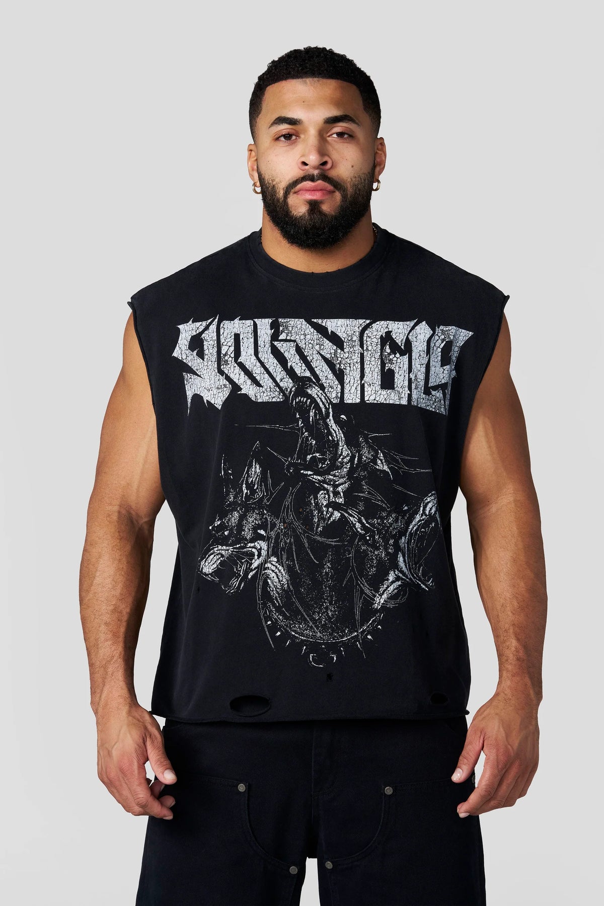 Tank Unleashed - Negro/Blanco