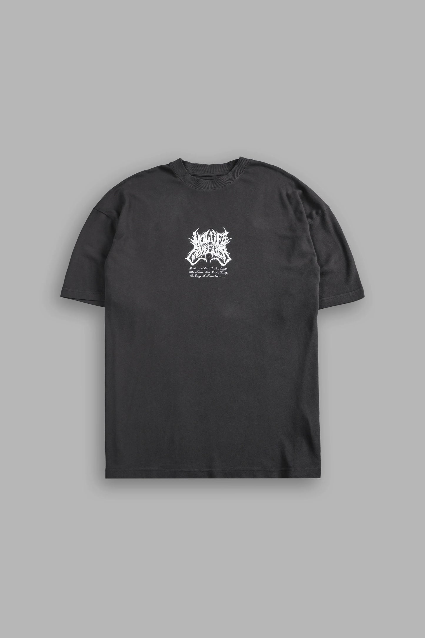 Playera Loyalty Oversized - Gris