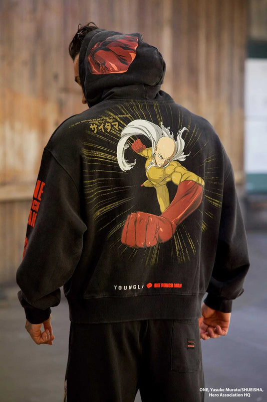 Hoodie One Punch Man - Saitama