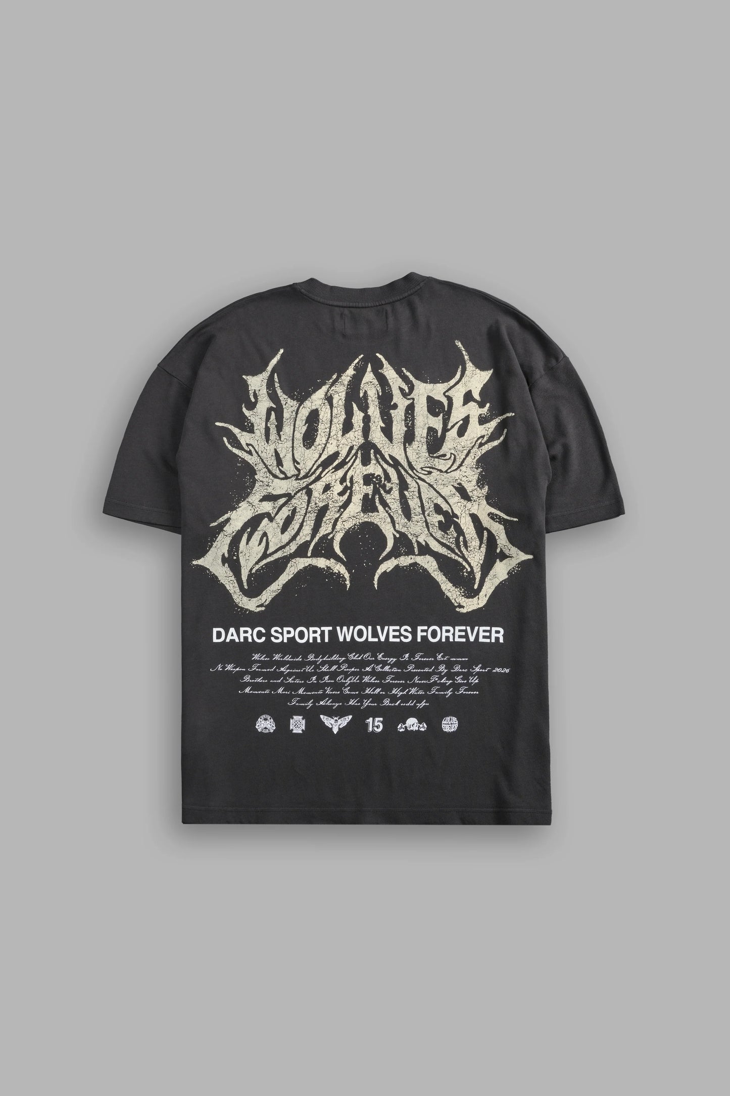Playera Loyalty Oversized - Gris