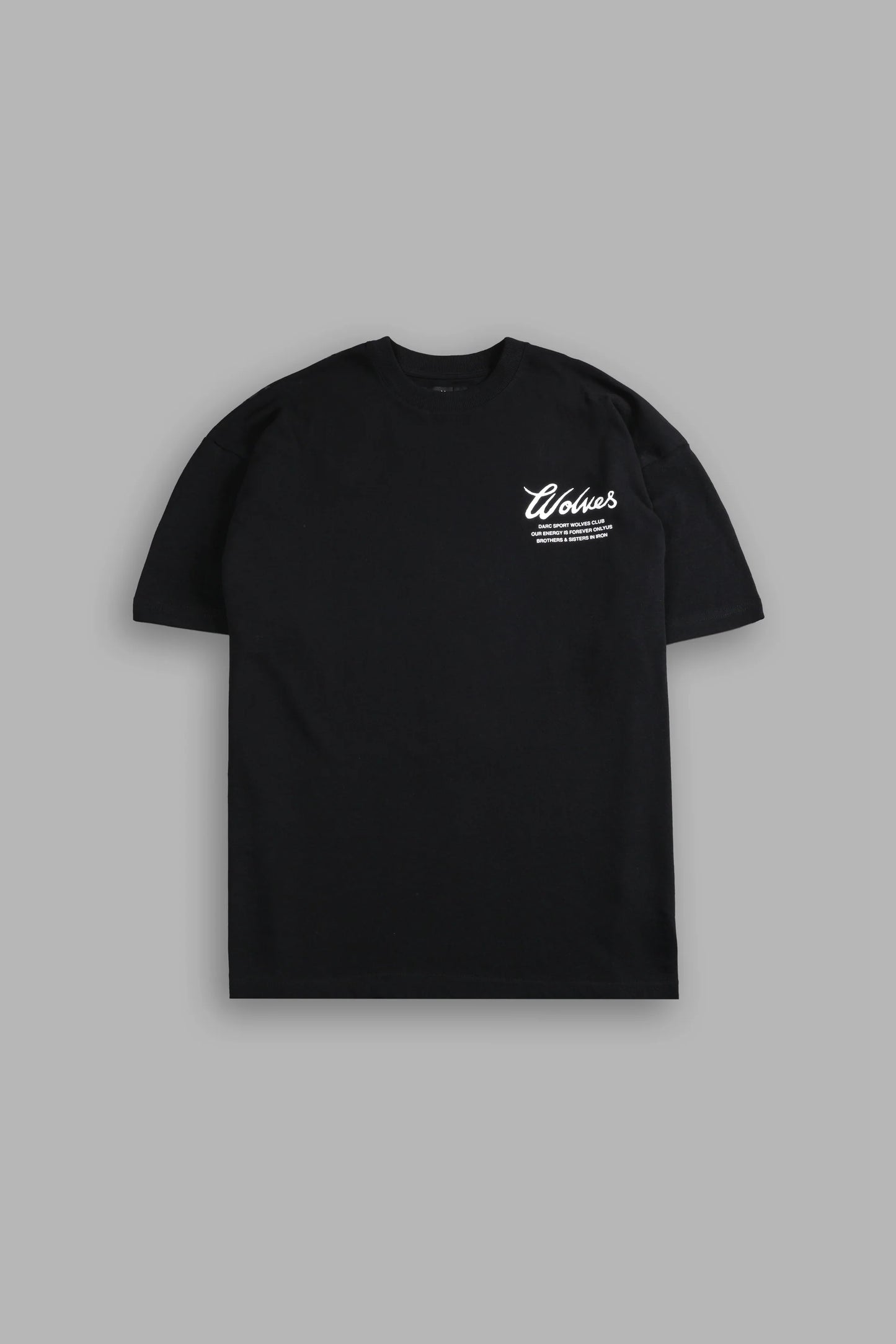Playera Western Wolves - Negra
