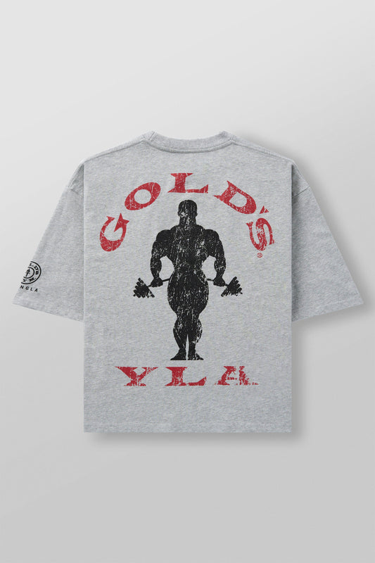 Playera Golds Gym - Gris