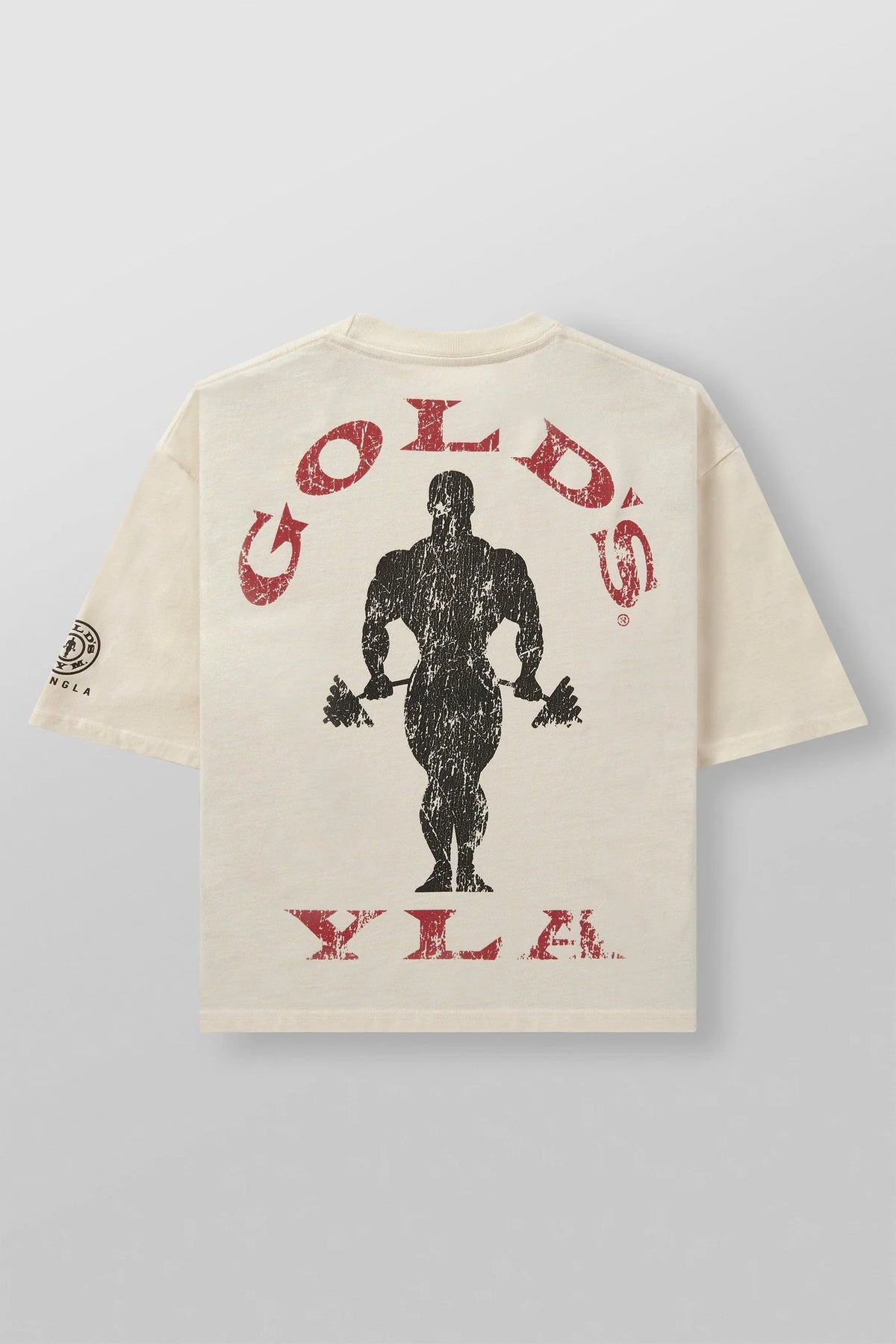 Playera Golds Gym - Off White