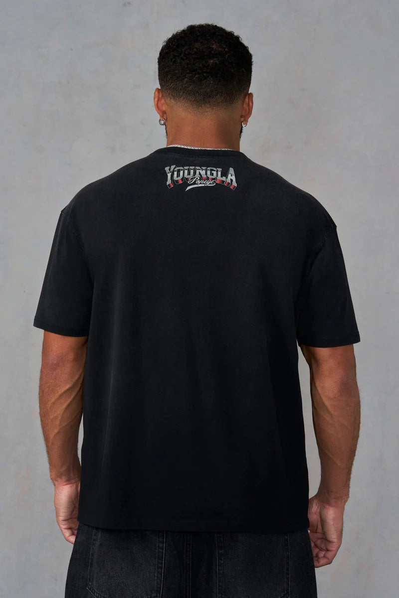 Playera Popeye - Negra