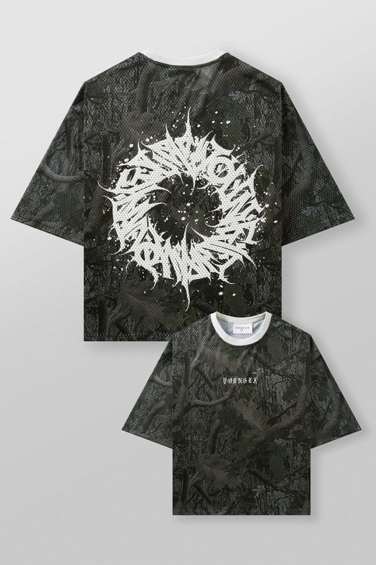 Jersey Cyclone - Verde Camuflado
