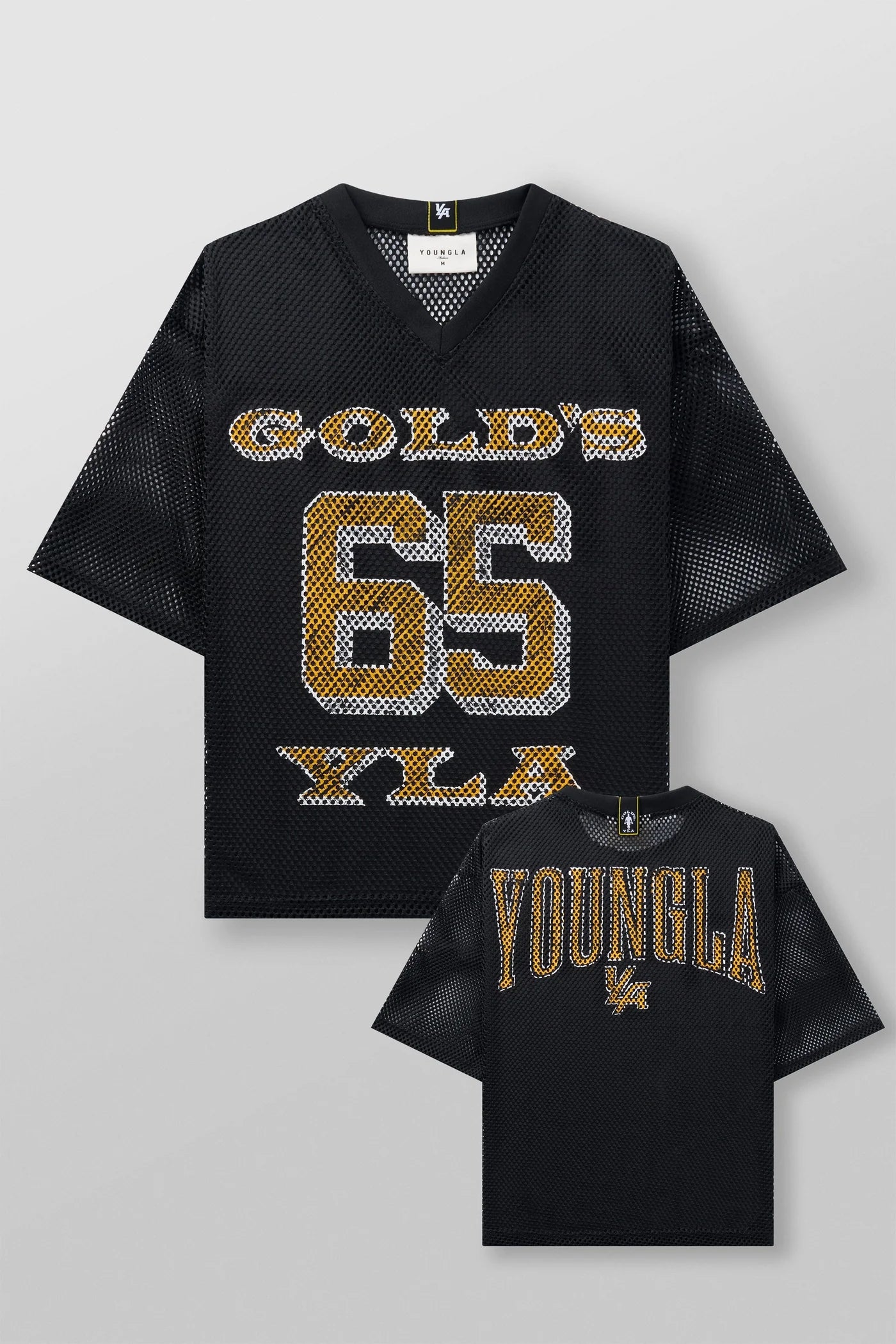 Jersey Golds Gym - Negro