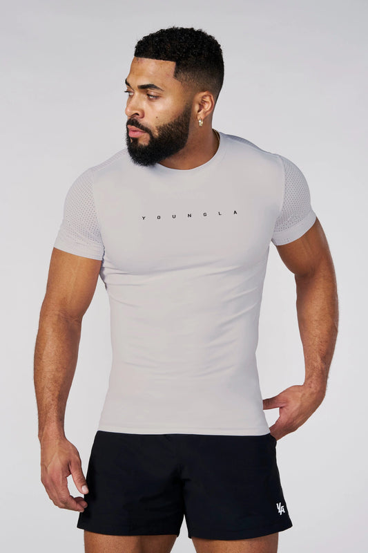 Playera Compresión Airflex - Gris