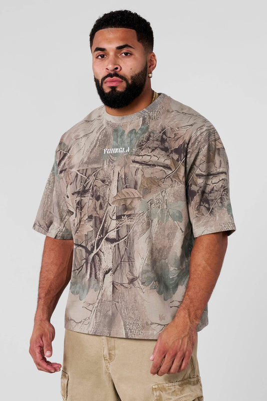 Playera Camo - Verde