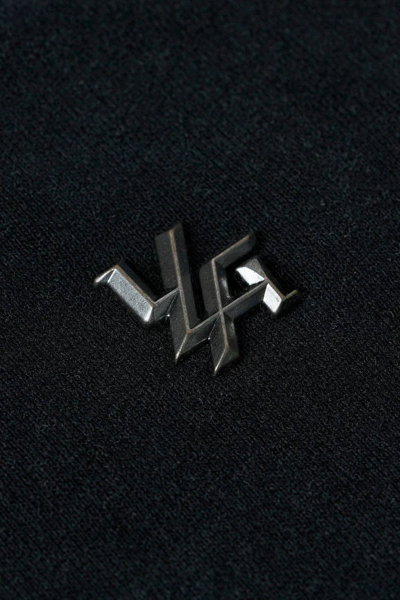 Playera Essentials - Negra Deslavada