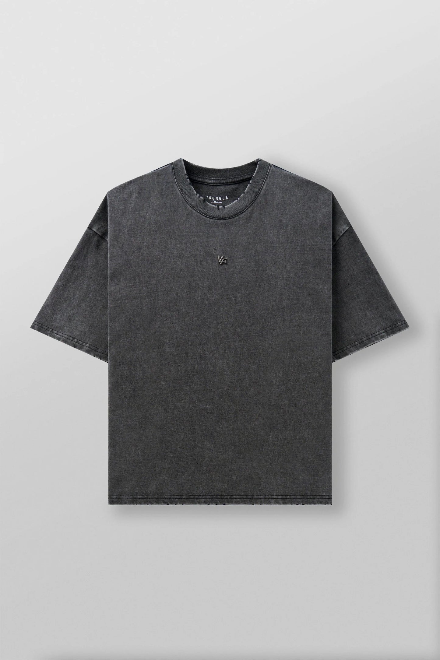 Playera Essentials - Gris Deslavada