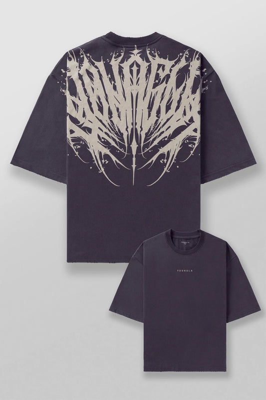 Camiseta Caos - Morada
