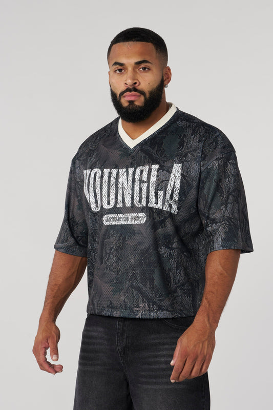Varsity Football Cropped Jersey