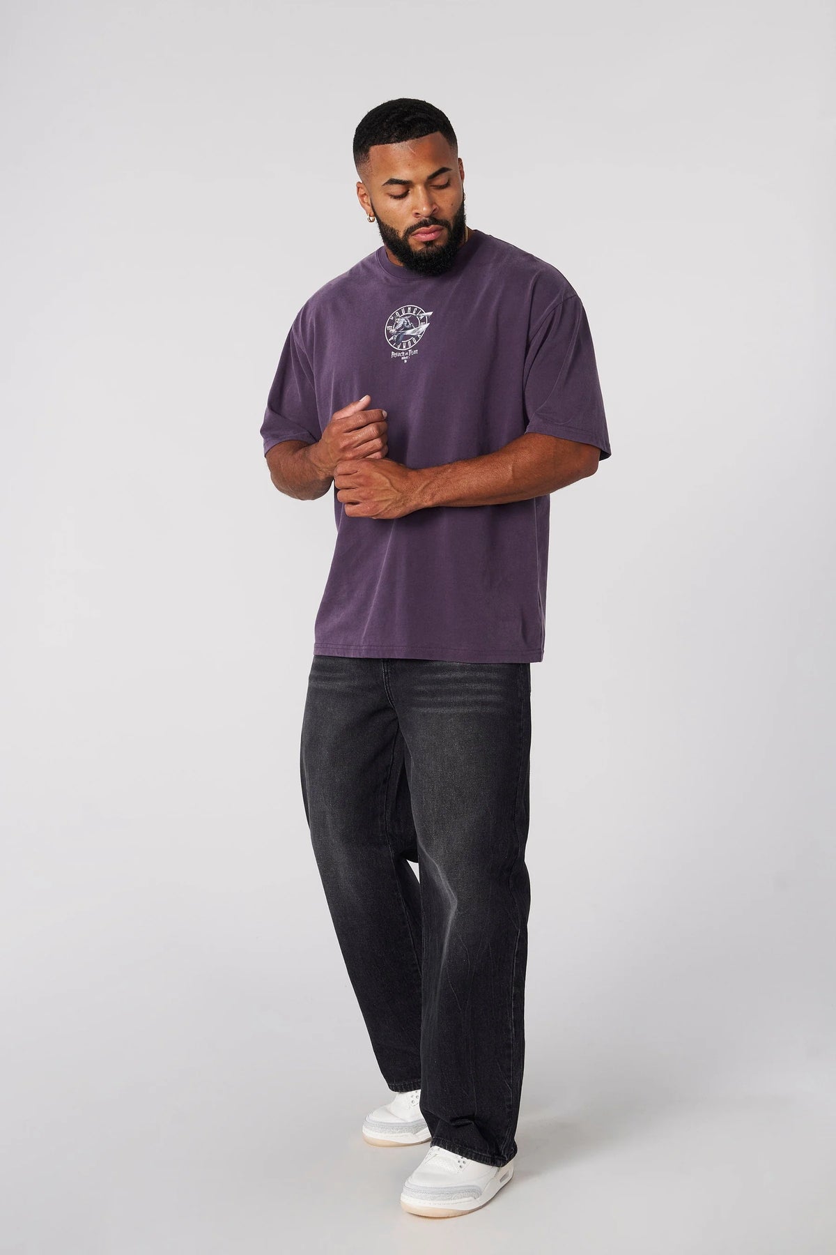 Playera AOT - Morada