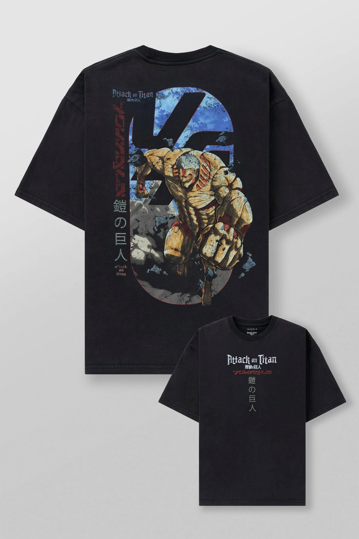 Playera AOT - Negra