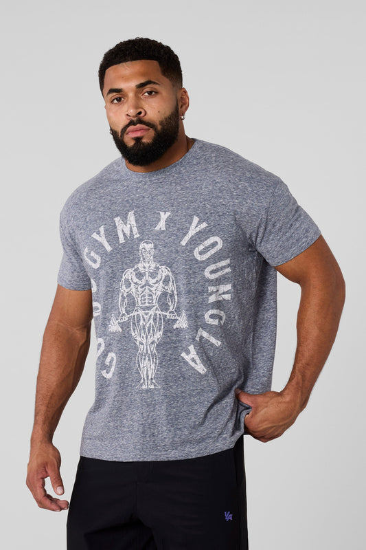 Playera Gold´s - Azul Cielo