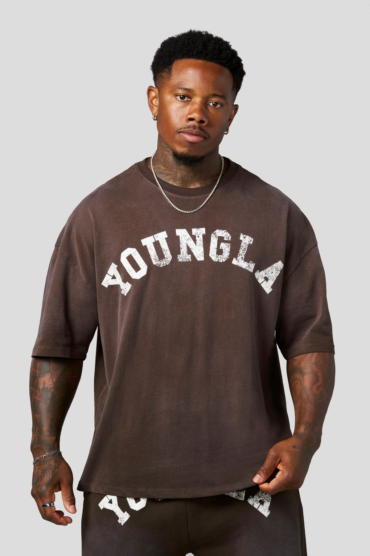 Playera Arc - Café