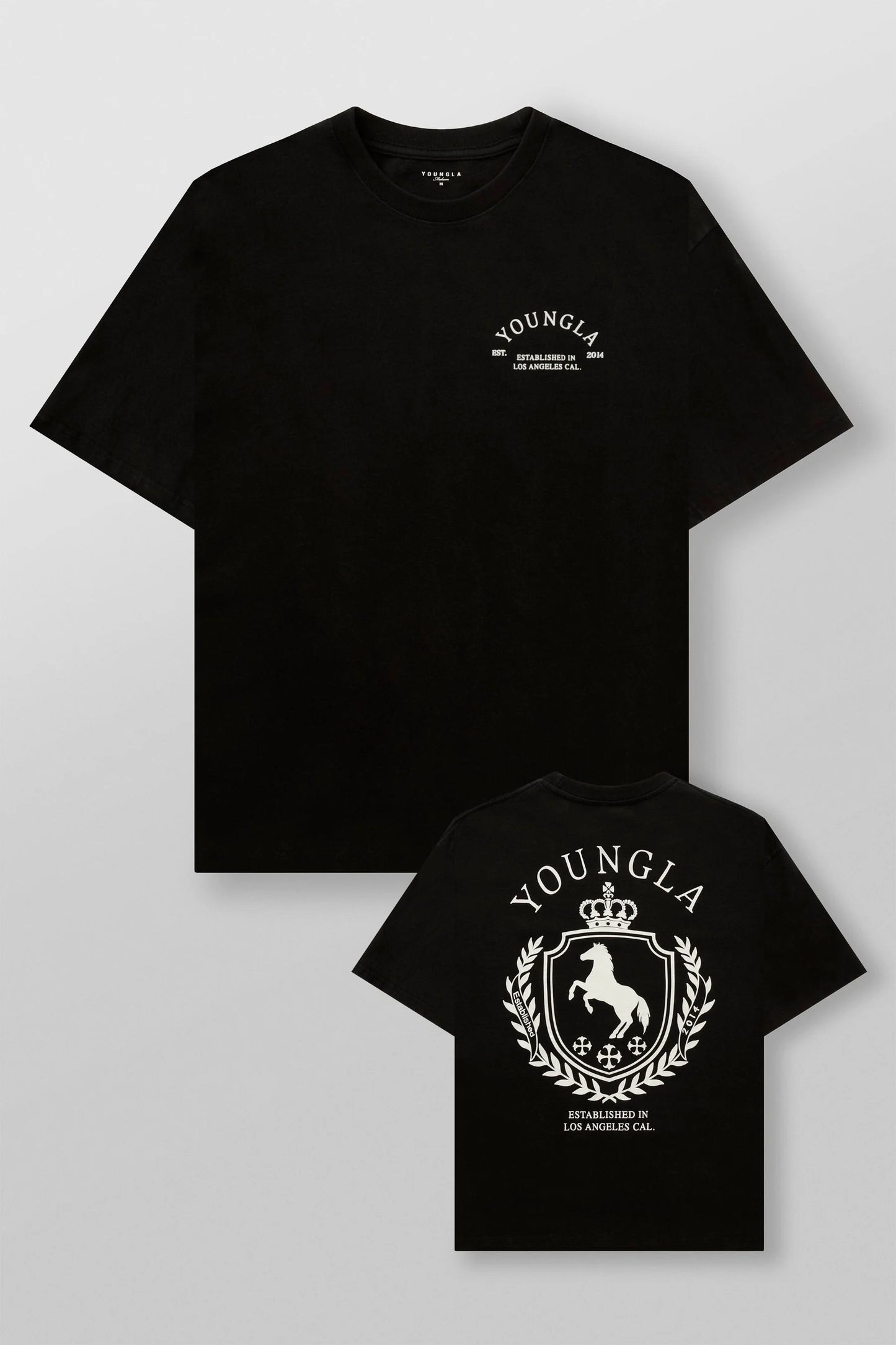 Playera Old Money - Negra