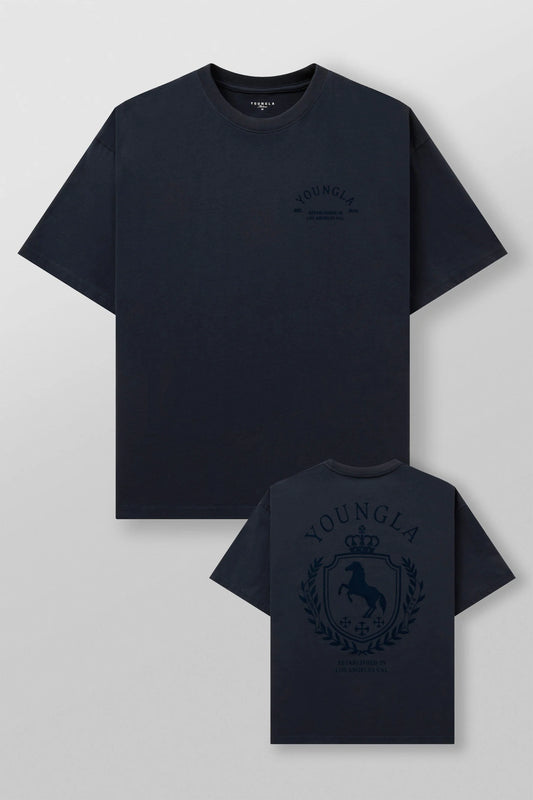 Playera Old Money - Azul