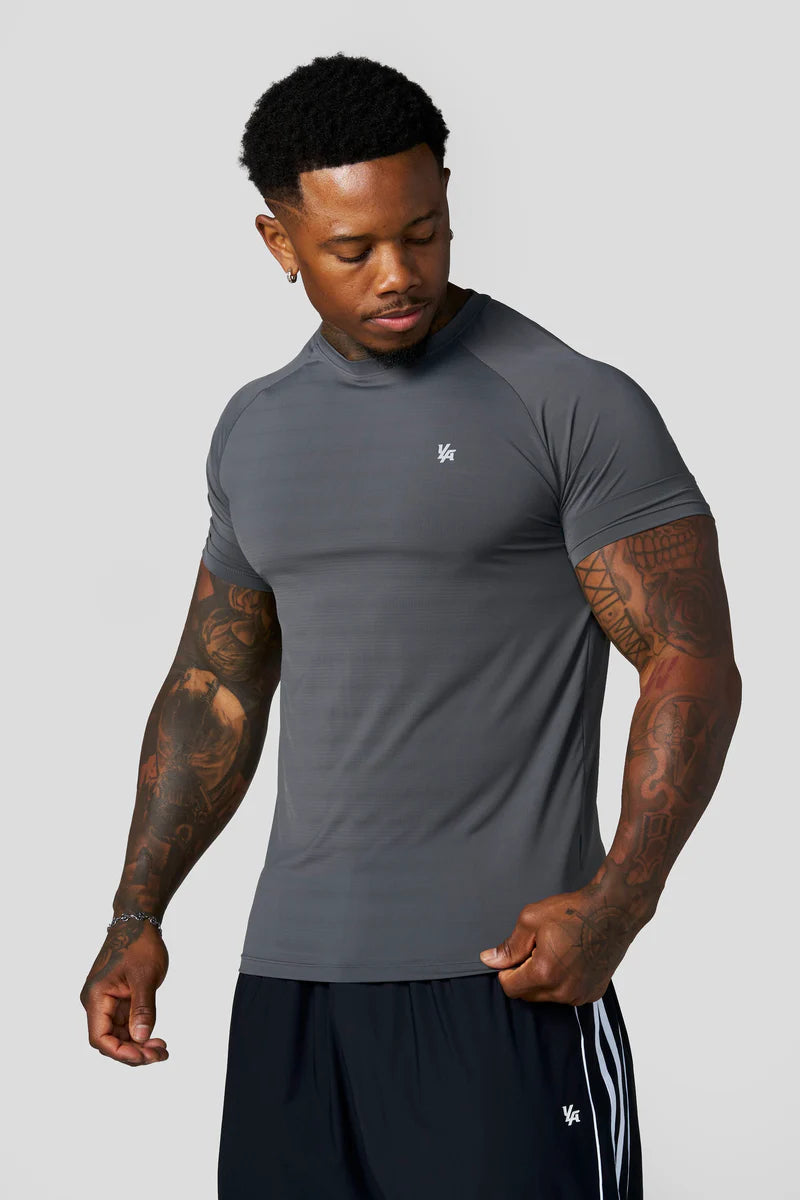 Playera Compresión Liquid - Gris