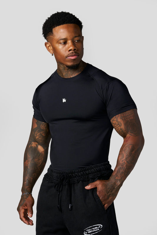 Playera Compresión Posture - Negro