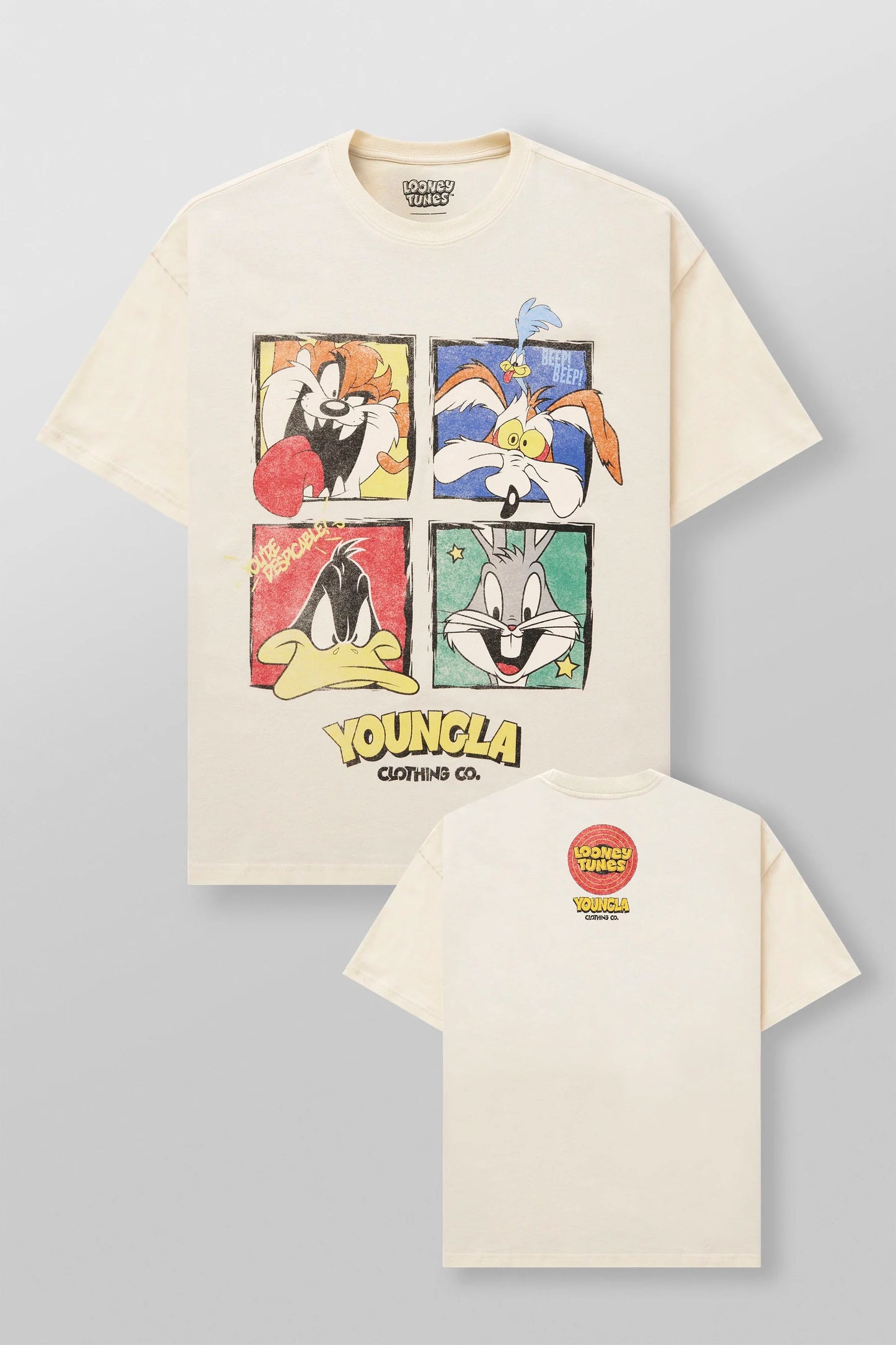 Playera Looney Tunes - Beige