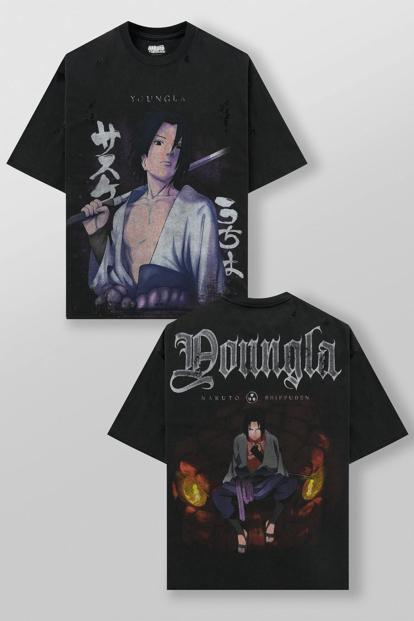 Playera Naruto x Youngla - Sasuke