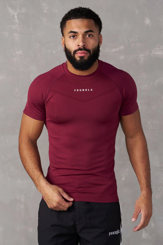 Playera Compresión SuperVillain - Vino