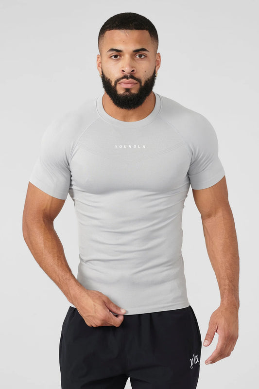 Playera Compresión SuperVillain - Gris