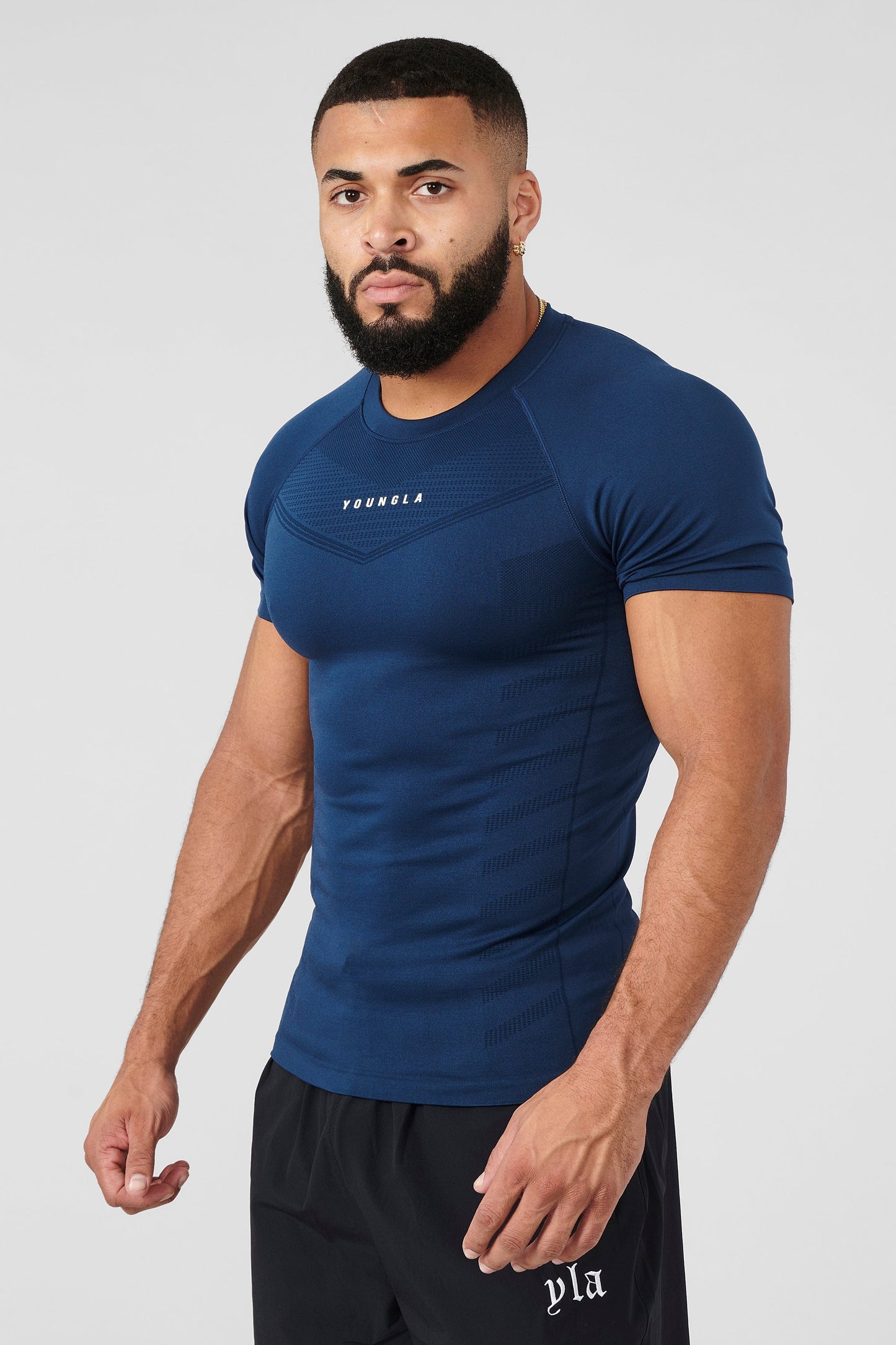 Playera Compresión SuperVillain - Azul