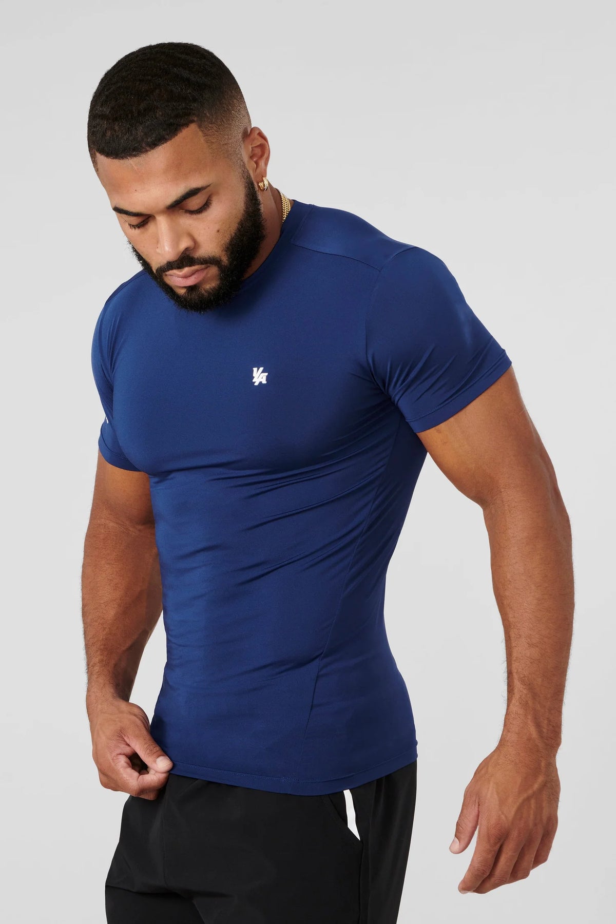 Playera Compresión Stealth - Azul