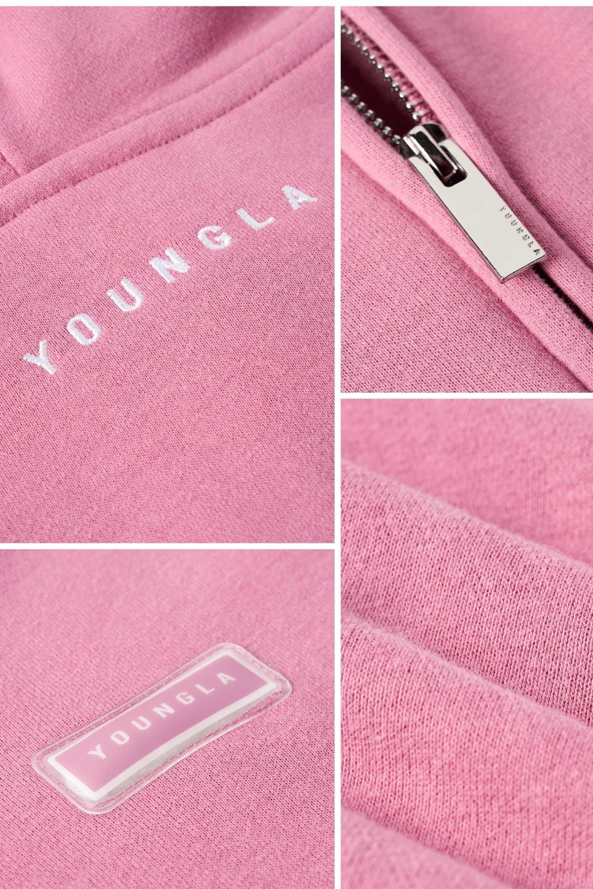Hoodie Comfy Zip - Lavanda