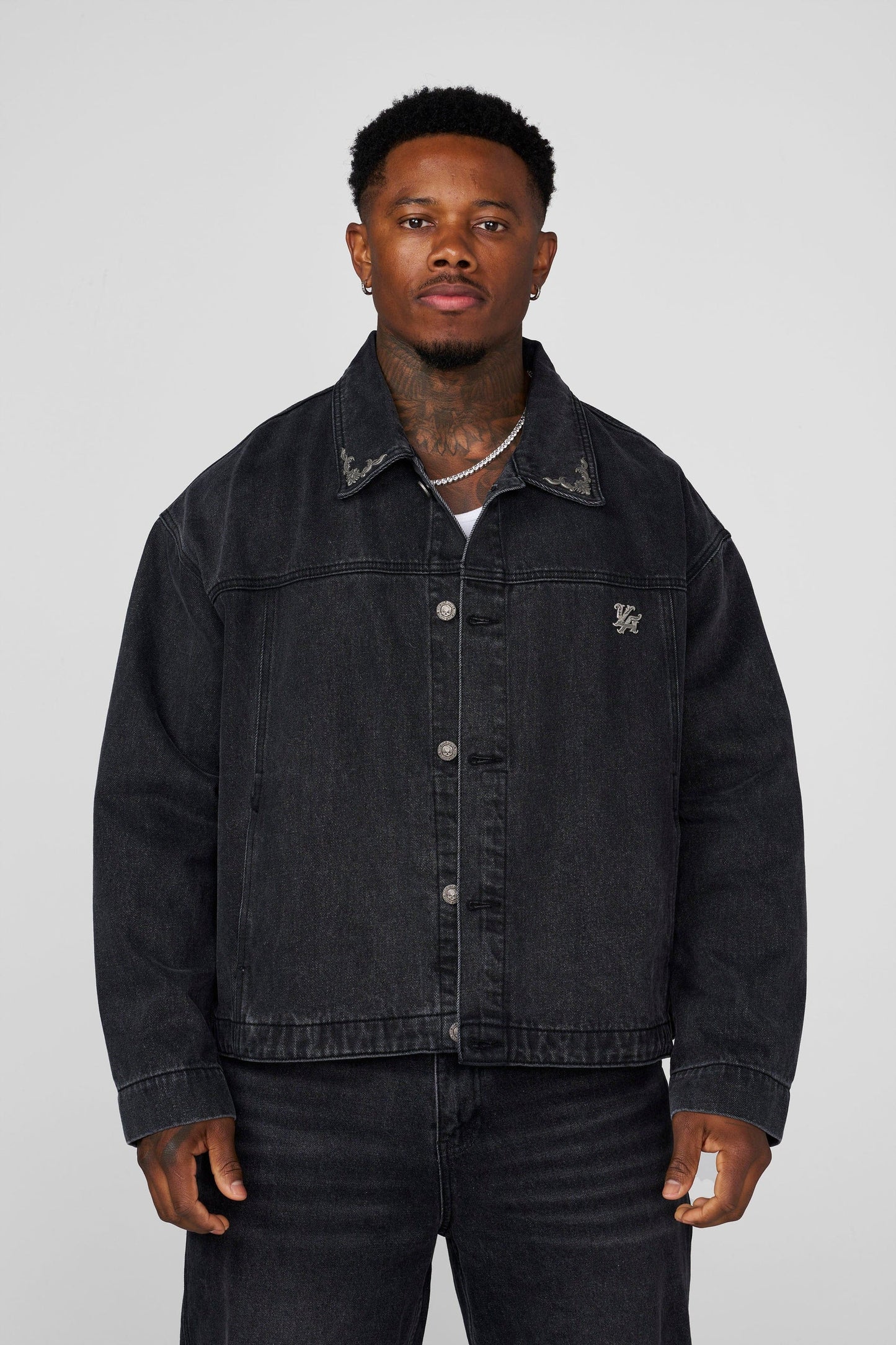 Chaqueta Dawn - Negra Deslavada