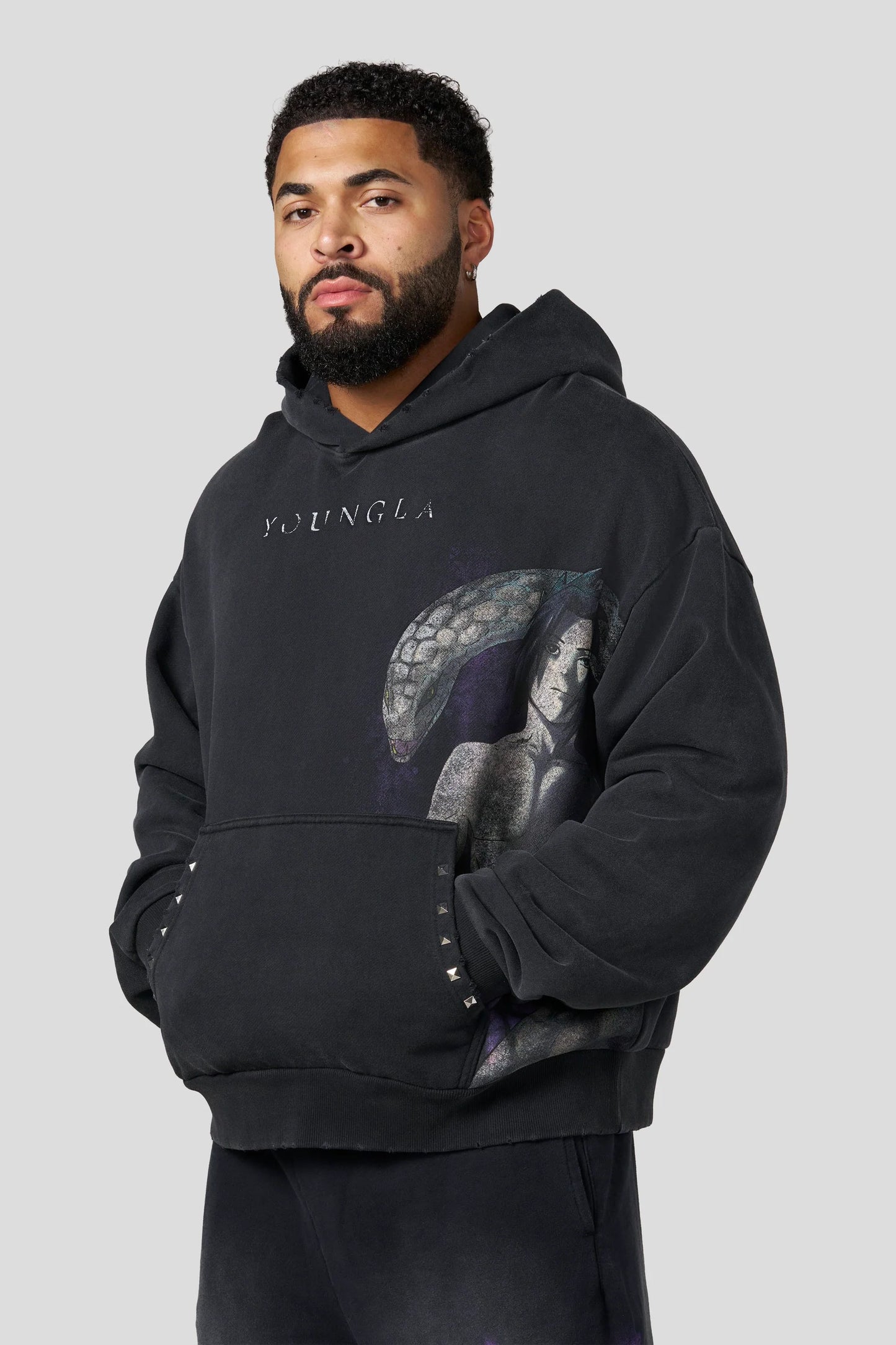 Hoodie Youngla x Naruto Stud - Sasuke