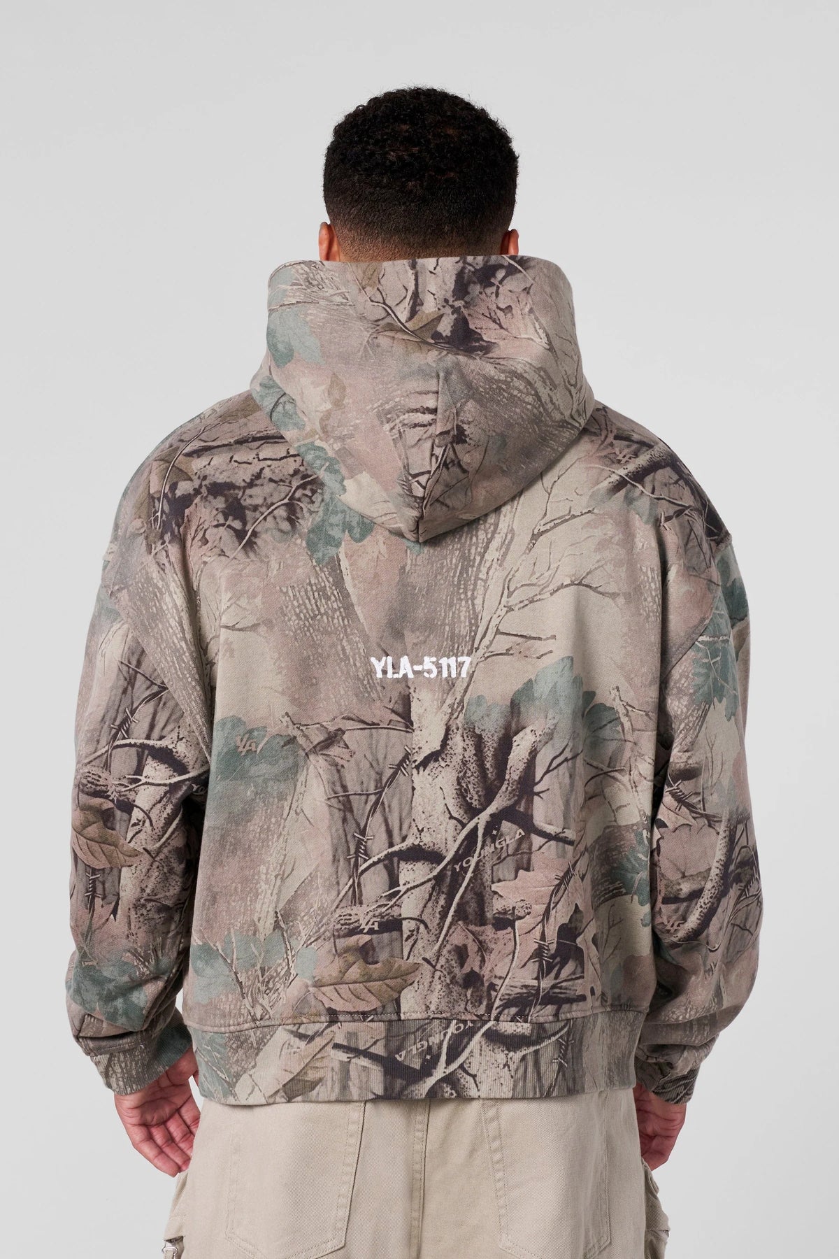 Hoodie Camuflada - Beige Camo