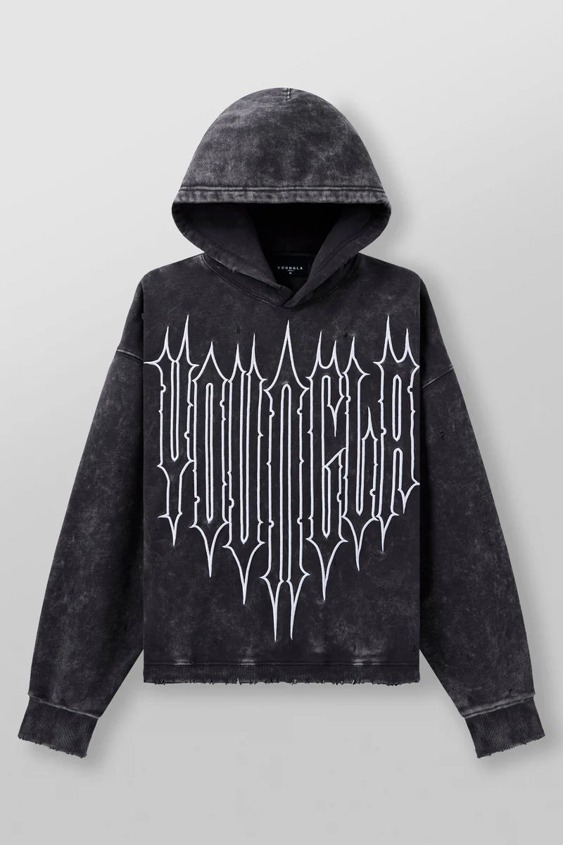Hoodie Revenge - Gris Deslavado