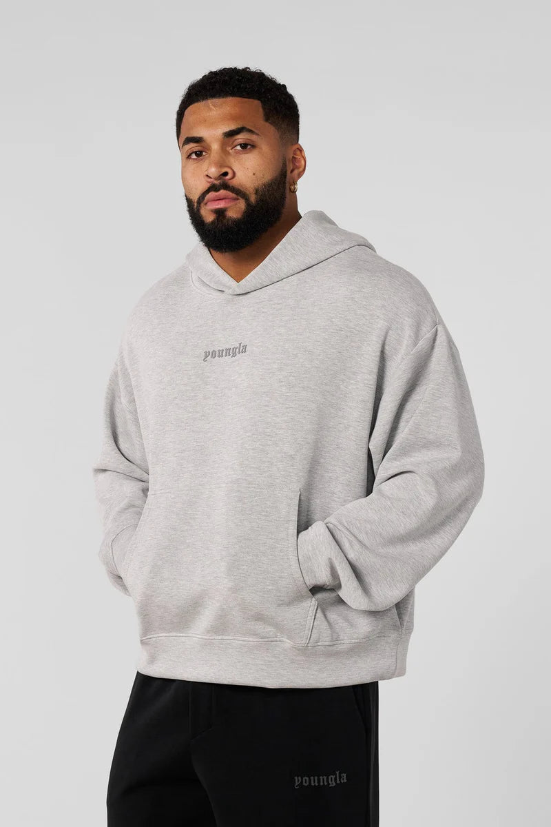 Hoodie Oversized Soft - Gris