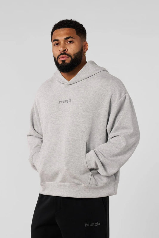 Hoodie Oversized Soft - Gris