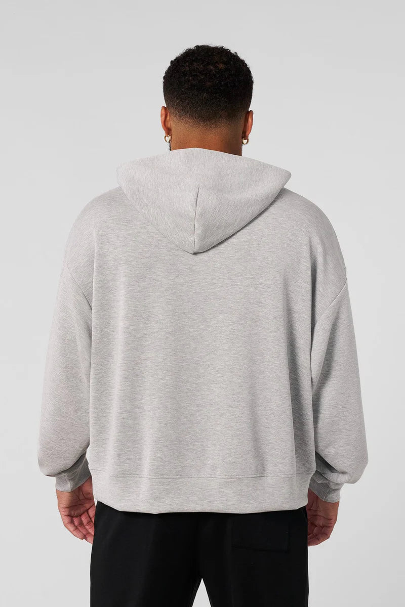 Hoodie Oversized Soft - Gris