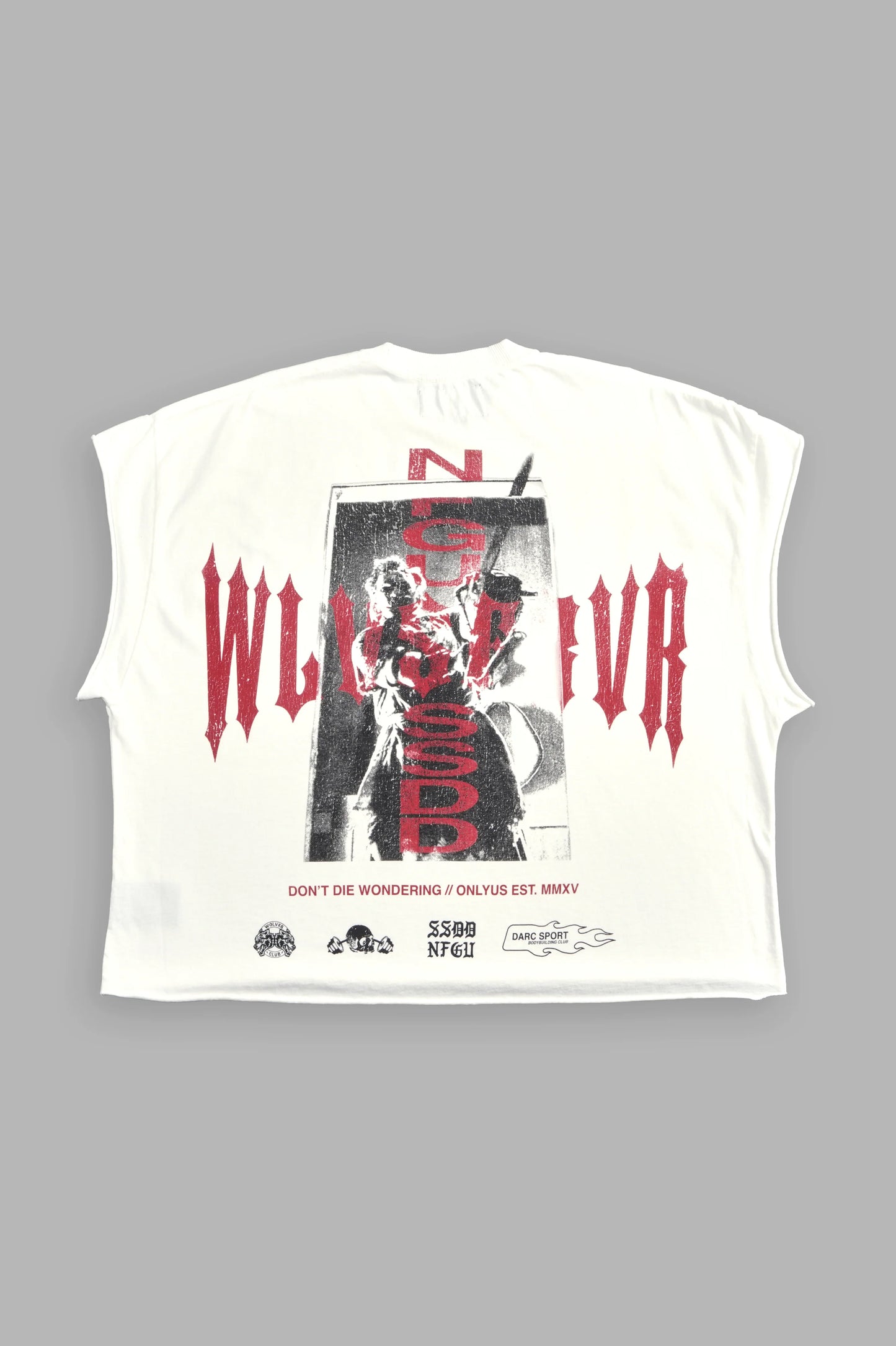 Tank “Born Darc Grunge” - Crema