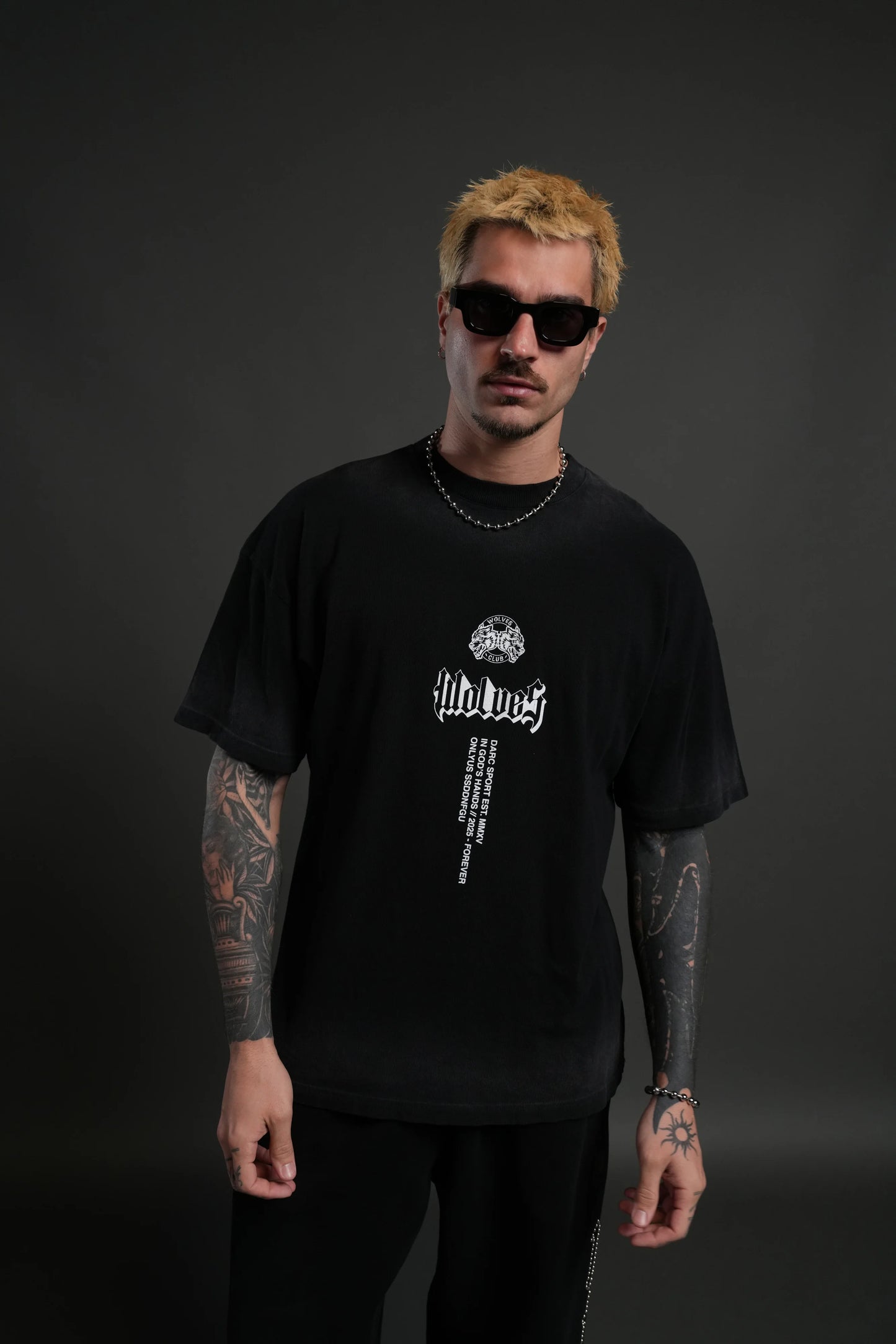Playera God´s Hands - Negra
