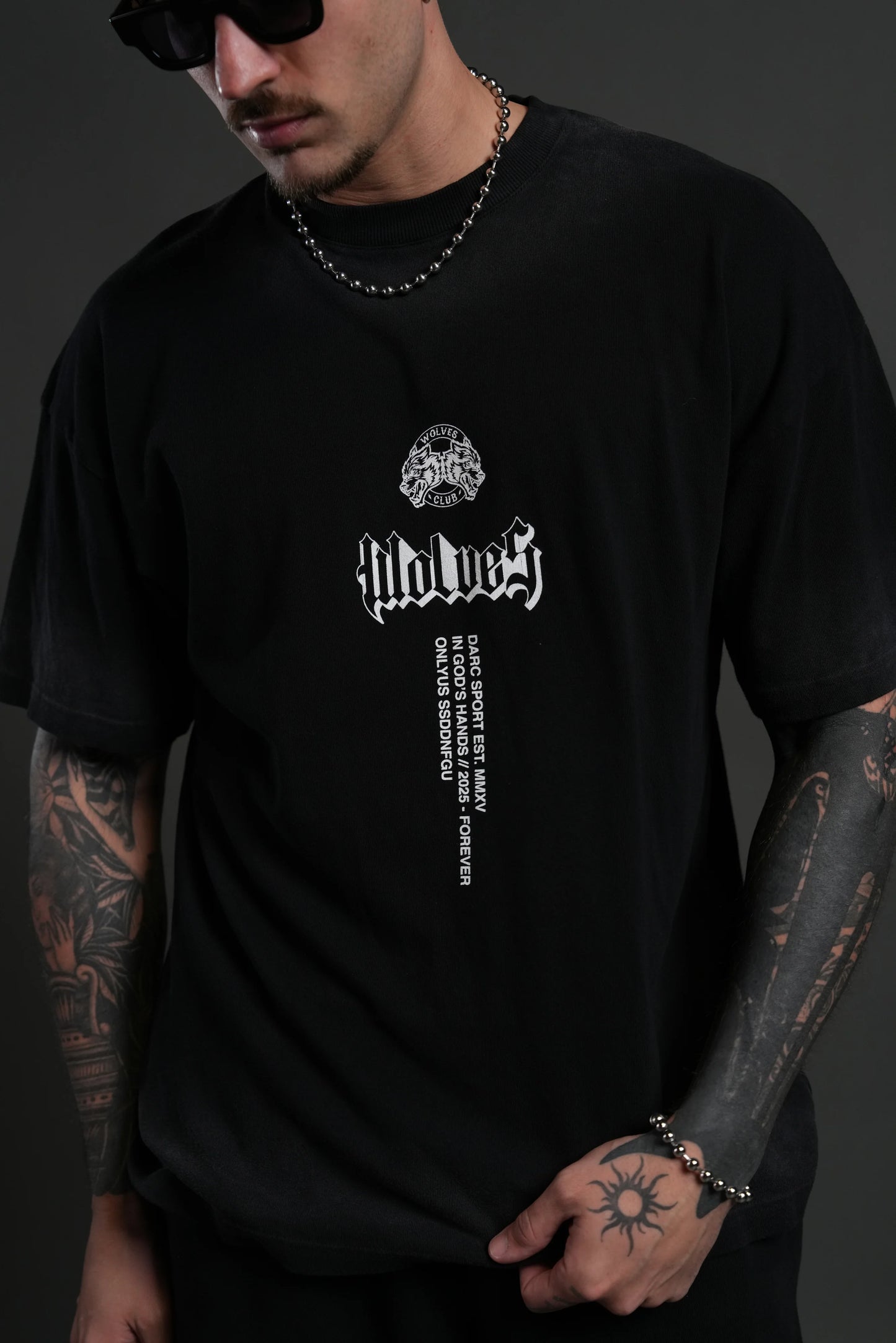 Playera God´s Hands - Negra