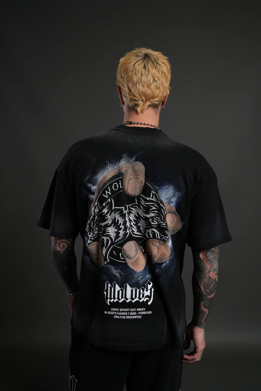 Playera God´s Hands - Negra