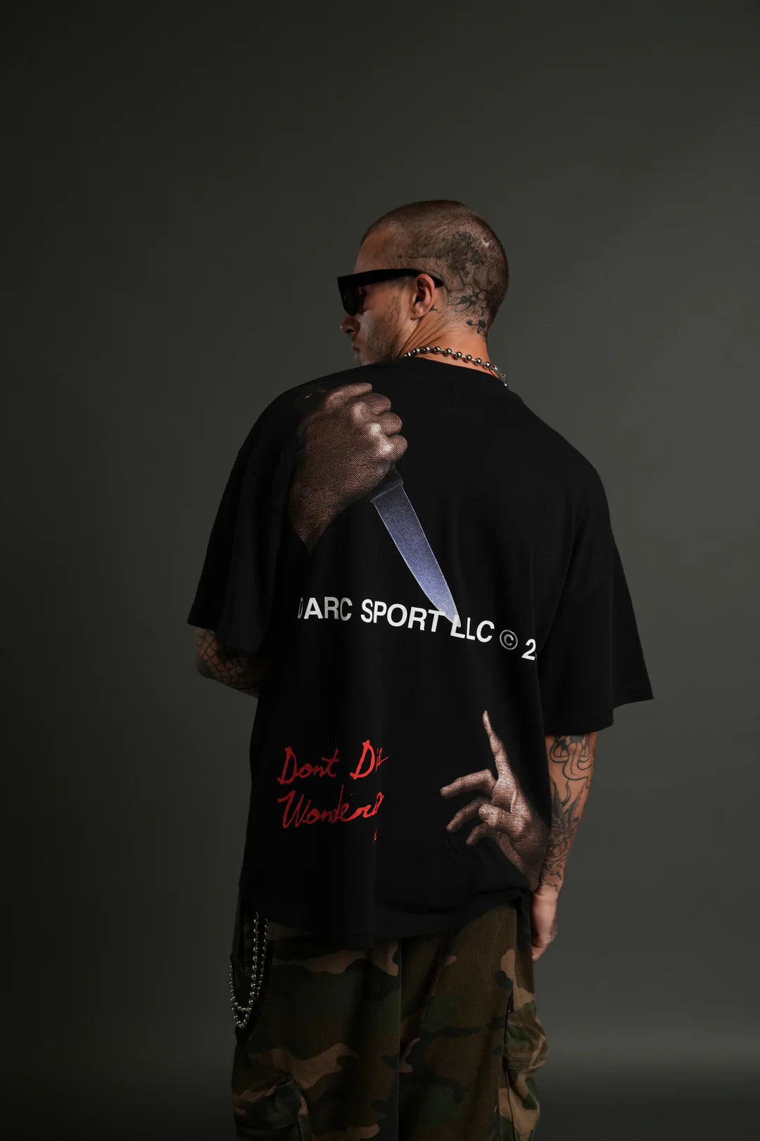 Playera “Eternal Blood” Premium Oversized - Negra