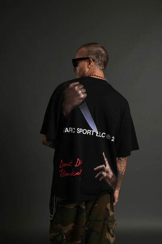 Playera “Eternal Blood” Premium Oversized - Negra