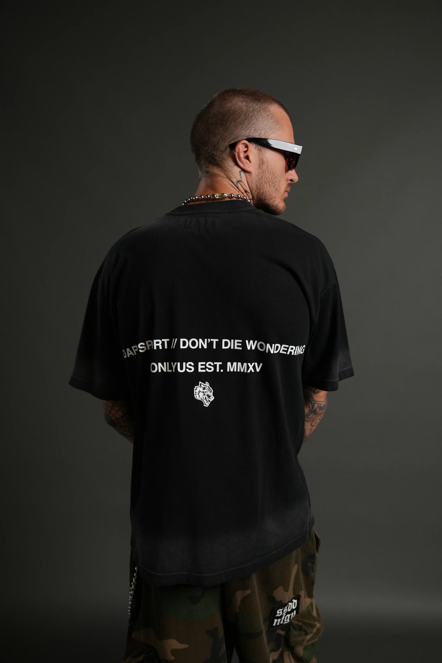 Playera “Grunge” Mistress Of Darkness - Negro