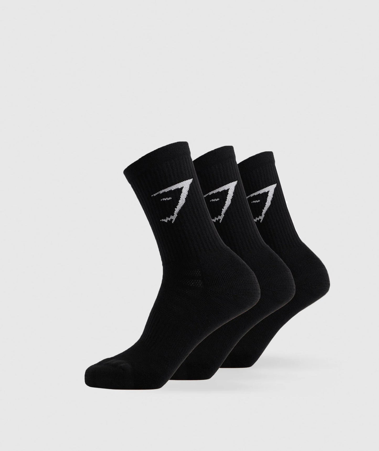 Calcetas Altas Pack x3 - Negras