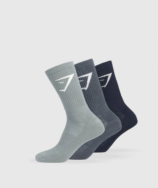Calcetas Altas Pack x3 - Multicolores