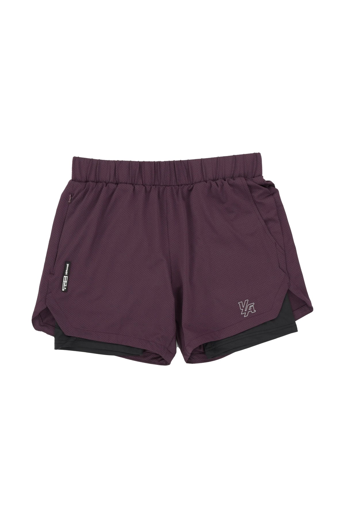 Short Compresión - Púrpura/Negro