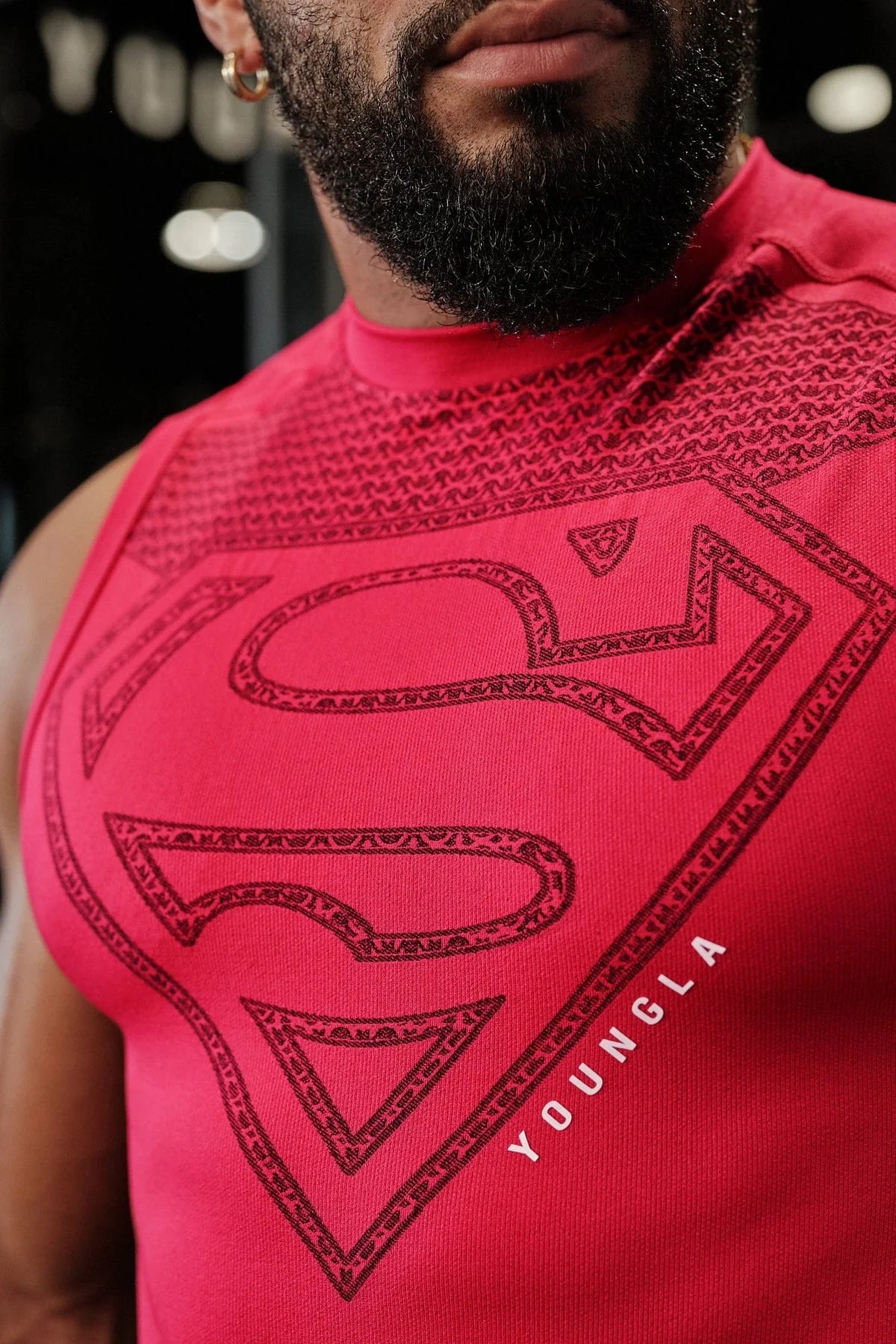 Tank De Compresión Superman - Roja